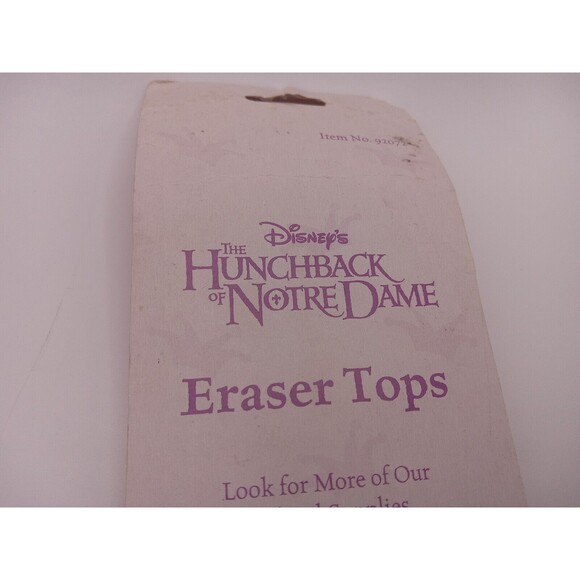Rare NIP Vintage Disney Hunchback Of Notre Dame Pencil Eraser Djali - Picture 6 of 7